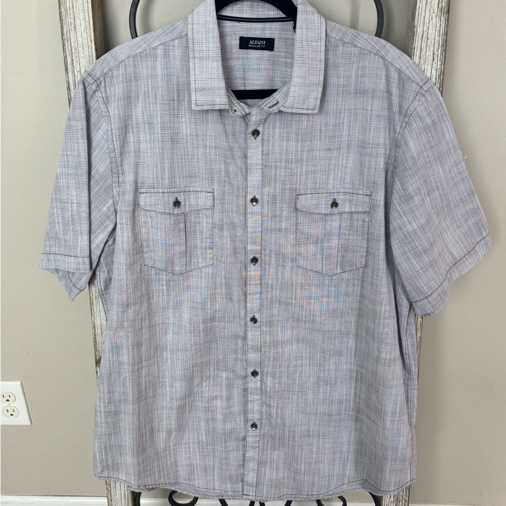 Alfani Gray Men's Shirt Size XL